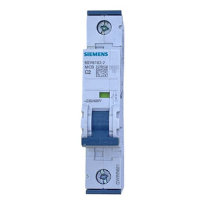 Siemens Leitungsschutzschalter 5SY6102-7 C2 1-polig MCB 230/400V