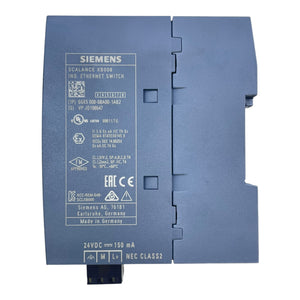 Siemens Scalance XB008 Industrial Ethernet Switch 6GK5008-0BA00-1AB2 8-Port