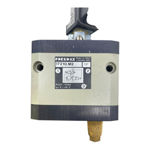 Pneumax Magnetventil 17210.M2 + Druckregler 17204B.B.C.S 24V DC Pneumatik Einheit