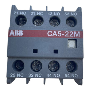 ABB Hilfsschalterblock CA5-22M VE:2stk Hilfsschalterblock für die Industrie