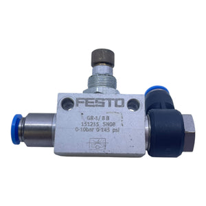 Festo Drossel-Rückschlagventil GR-1/8-B 151215 Rückschlagventil für Industrie