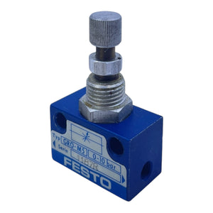 Festo Drosselventil Pneumatikventil GRO-M5 1187R | Pneumatikventil von Festo