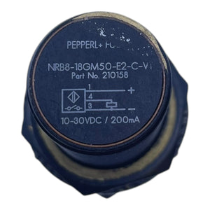 Pepperl+Fuchs Induktiver Sensor NRB8-18GM50-E2-C-VI 210158 für die Industrie