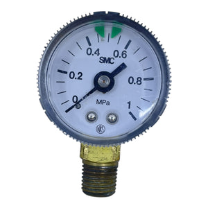 SMC Manometer Druckmessgerät 0-1MPa Druckmessgerät geeignet für die Industrie