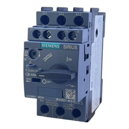 Siemens 3RV2021-4EA15 Leistungsschalter Baugröße S0 für den Motorschutz industr.