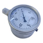 Schmierer Manometer 0-25bar 316L für industriellen Einsatz Manometer