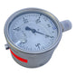 Schmierer Manometer 0-25bar 316L für industriellen Einsatz Manometer
