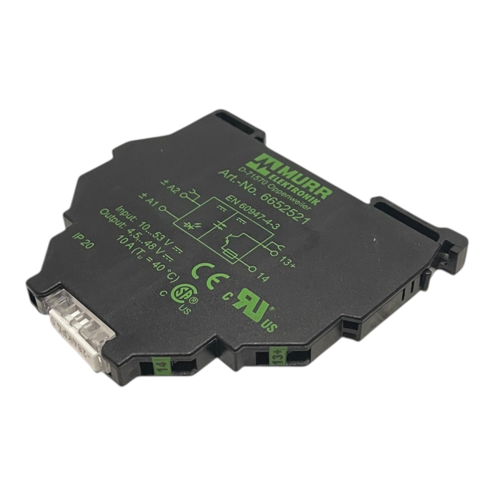 Murr Optokopplermodul MIRO TR 24VDC 24VDC 10A FK 6652521 Modul für Ind