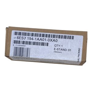 Siemens Anschlussstecker 6ES7194-1AA01-0XA0 SIMATIC Connector E-Stand: 01