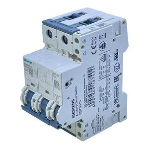 Siemens Leitungsschutzschalter 5SY6102-7 C2 1-polig MCB 230/400V
