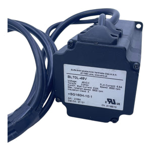 Elra BL70L-48V+SG160H-10:1 Servomotor für den industriellen Einsatz Servomotor