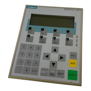 Siemens 6AV3607-1JC20-0AX1 Operator Panel OP7 Bedienpanel  industrieller Einsatz