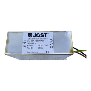 Jöst 0107093 Stromleitungsfilter für industriellen Einsatz Stromleitungsfilter
