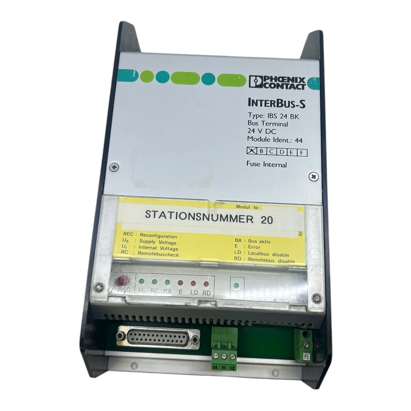 Phoenix Contact InterBus Terminal Modul IBS 24 BK 2784120 für die Industrie