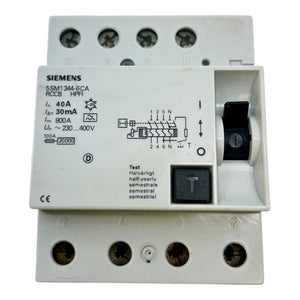 Siemens Schutzschalter 5SM1344-6CA Schutzschalter von Siemens für die Industrie