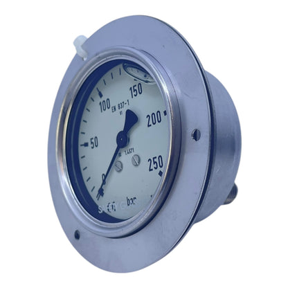 Tecsis Manometer 0-250 bar Druckmessgerät Manometer geeignet für die Industrie