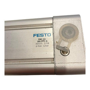 Festo DNC-50-160-PPV-A pneumatic cylinder 163375 for industrial use