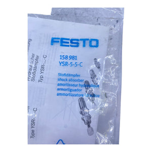 Festo YSR-5-5-C Stoßdämpfer Pneumatikdämpfer M5 5mm Hub 158981