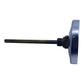 Tecsis 0–100 °C Thermometer  Bimetall Ø100mm Fühler L=100mm Gewinde G½B