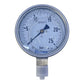 Schmierer Manometer 0-25bar 316L für industriellen Einsatz Manometer