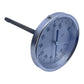 Tecsis 0–100 °C Thermometer  Bimetall Ø100mm Fühler L=100mm Gewinde G½B
