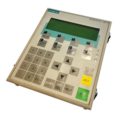 Siemens 6AV3-607-1JC00-0AX1 Operator Panel Operating Unit Industrial Use