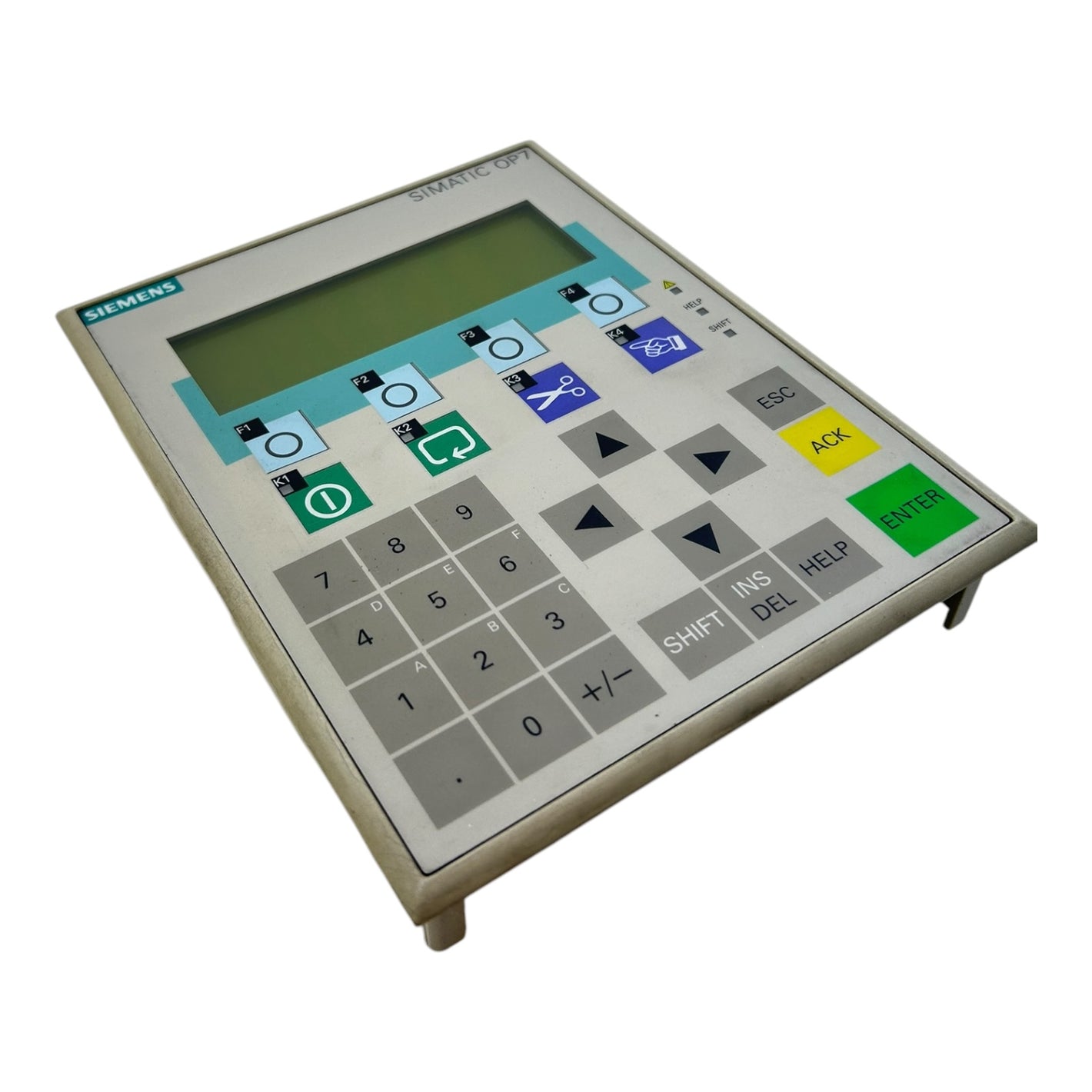 Siemens 6AV3607-1JC20-0AX1 Operator Panel Simatic OP7 for industrial use 