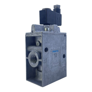Festo Magnetventil 3/2-Wegeventil MFH-3-1/2 9857 1/2" 2–10bar