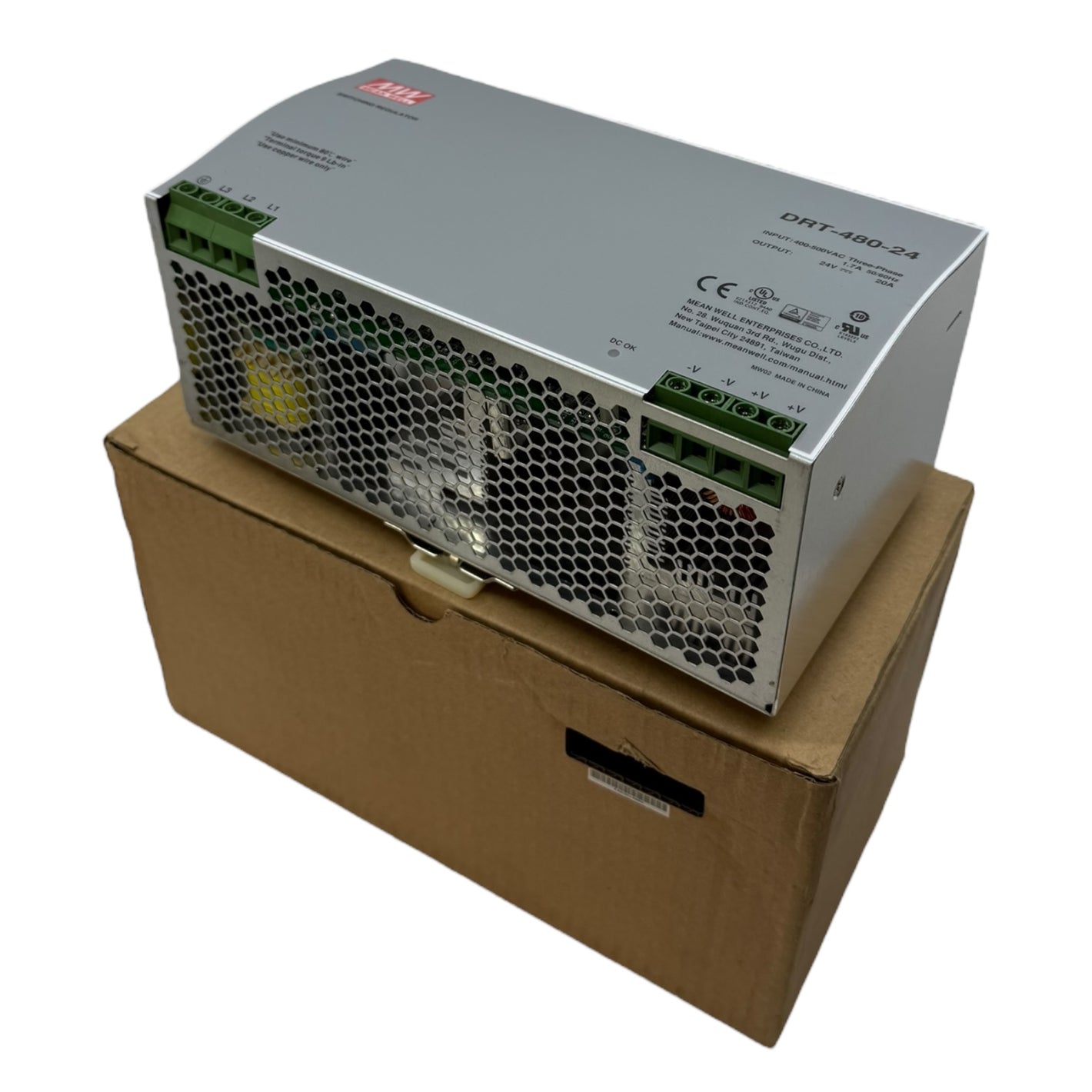 Meanwell DRT-480-24 Netzgerät für industriellen Einsatz Netzgerät