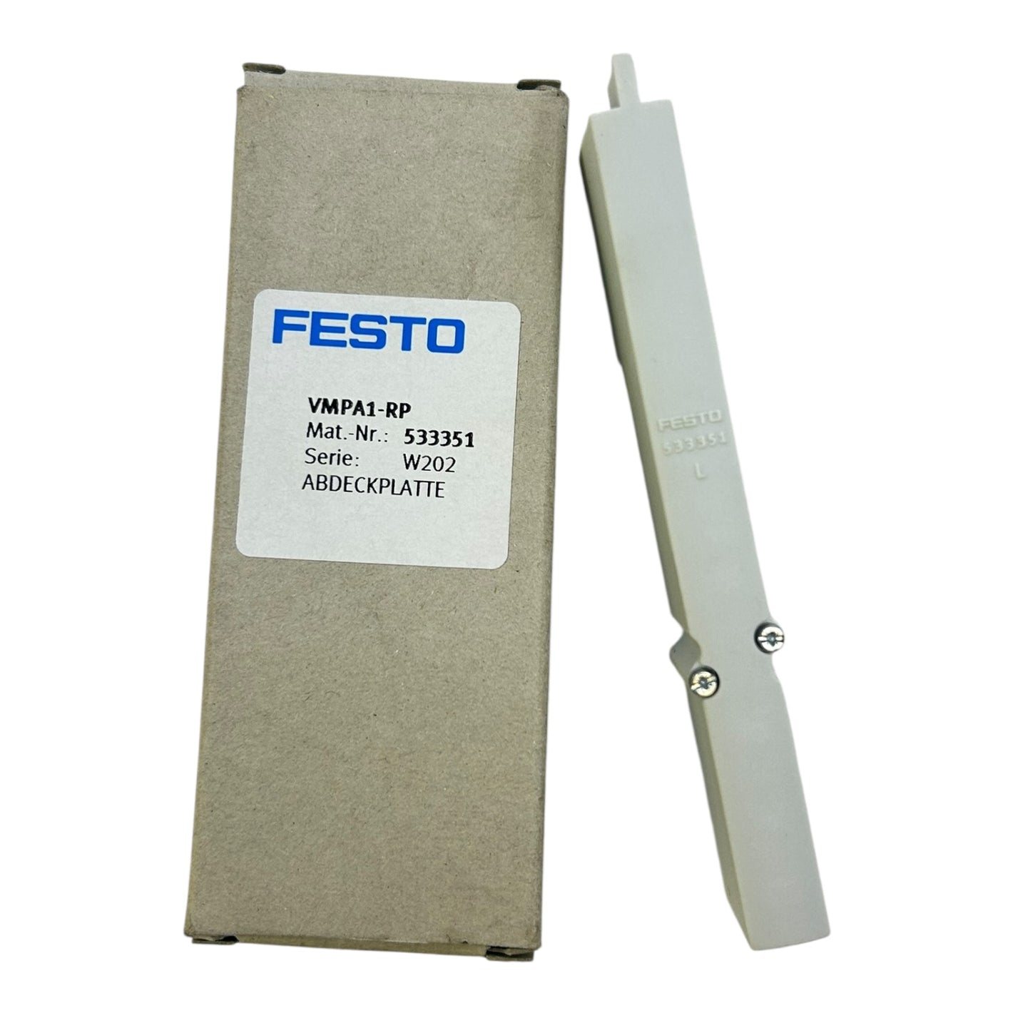 Festo Abdeckplatte Pneumatik VMPA1-RP 533351 Serie W202 für Ventilinseln