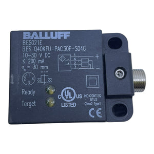 Balluff Induktiver Näherungsschalter BES021E BES Q40KFU-PAC30F-S04G Industrie