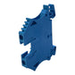 Weidmüller WDU4 Reihenklemme 4mm² 800V blau VE:61 Stück