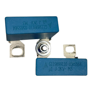 TDK EPCOS Snubber Kondensator 0,1µF 2000V DC (2kV)  G119899110 656S564 VE:2stk