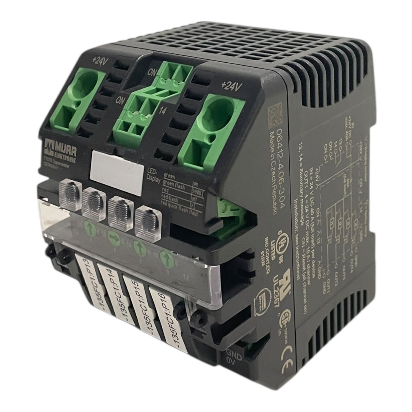 Murr Lastkreisüberwachung 4-kanalig MICO 4.10 9000-41034-0401000 Industrie