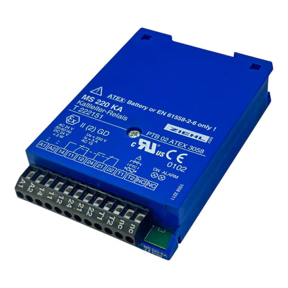 Ziehl Kaltleiterrelais 24V MS 220 KA T222151 PTC AC/DC ATEX Alarm Ex II(2)GD
