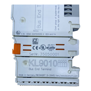 Beckhoff KL9010 Bus End Terminal K-Bus Abschlussklemme