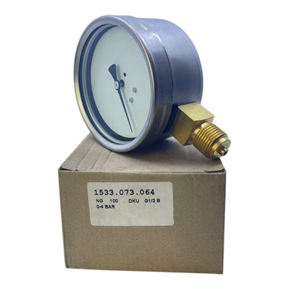 Tecsis Manometer 0-4bar 1533.073.064 Pressure gauge suitable for industrial use