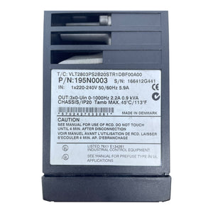Danfoss Frequenzumrichter 0,9kVA VLT 2800 195N0003 220-240V 5,9A