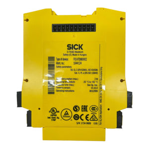 SICK Sicherheitsmodul I/O Modul FX3-XTDI80002 1044124 SIL3 PL e 24V Industrie