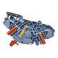 WAGO 2007-8821 2-Leiter-Trenn- und Messklemme 2-Conductor Disconnect/Test TB VE:20 Stk