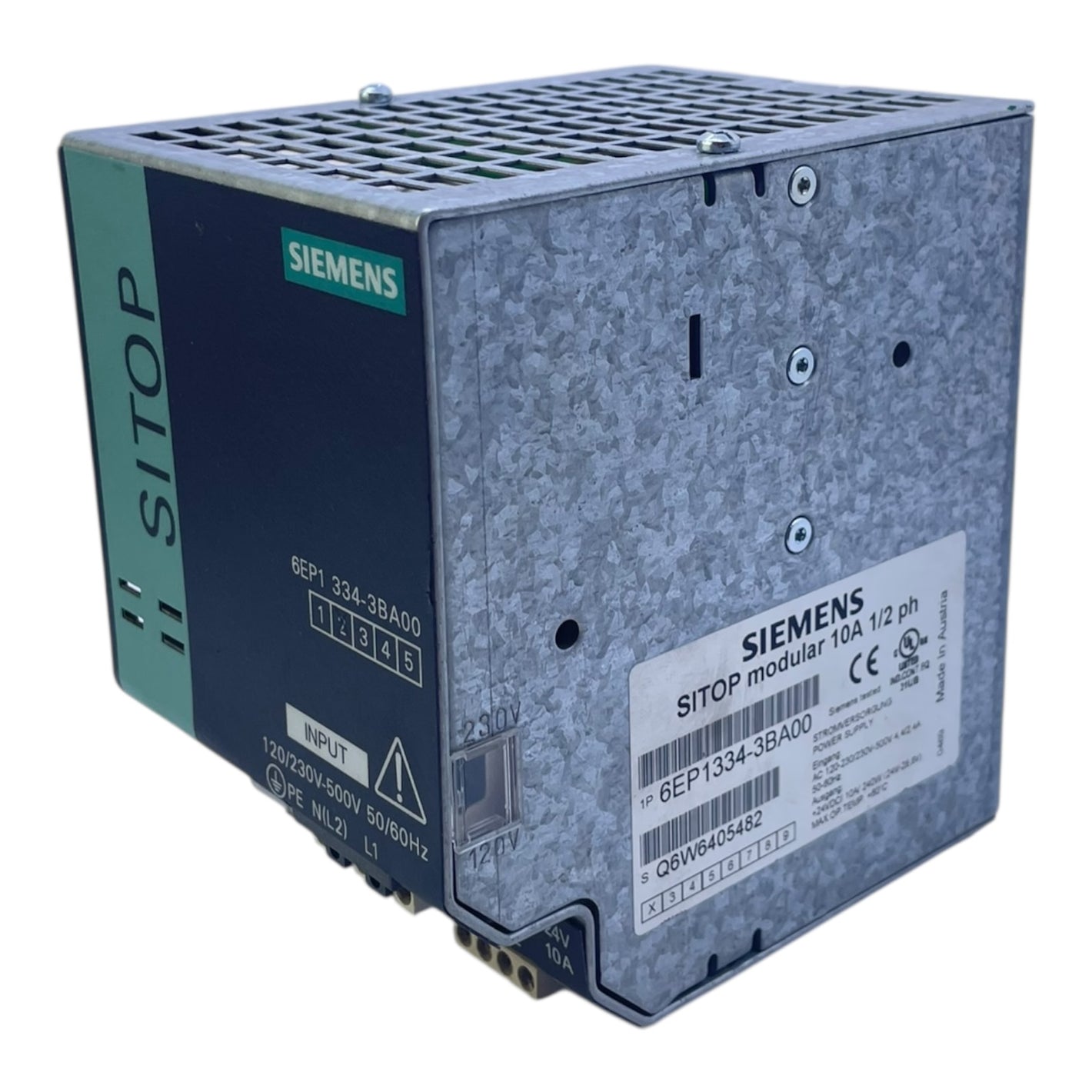 Siemens Netzteil 24V 6EP1334-3BA00 für industriellen Einsatz Netzteil SITOP
