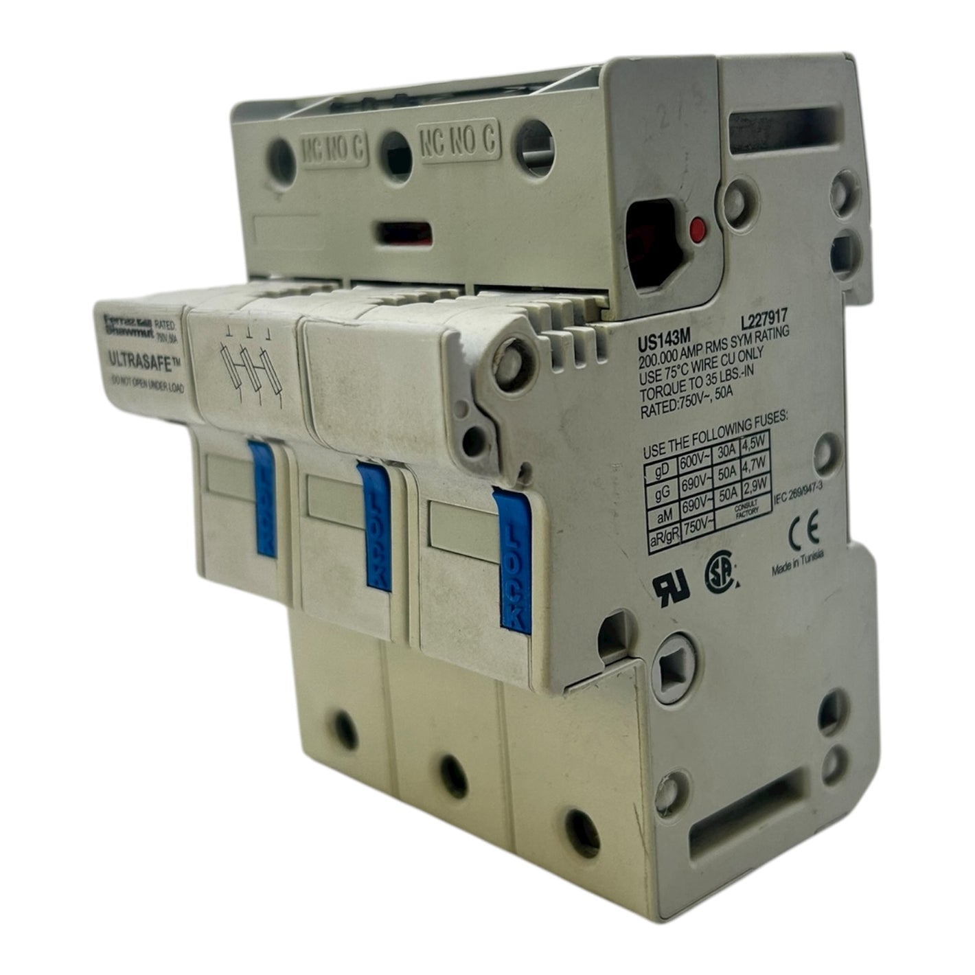 Ferraz Schawmut Sicherungsschalter US143M L227917 Sicherungsschalter von Ferraz