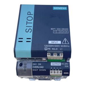 Siemens Netzteil 24V 6EP1334-3BA00 für industriellen Einsatz Netzteil SITOP