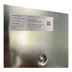 NMB Radiallüfter AS101-P30-FM117 48V DC 2A 100W Industriegebläse