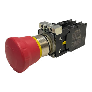 Siemens Not Aus Drucktaster 3SU1400-1AA10-3HA0 Not Aus Drucktaster von Siemens