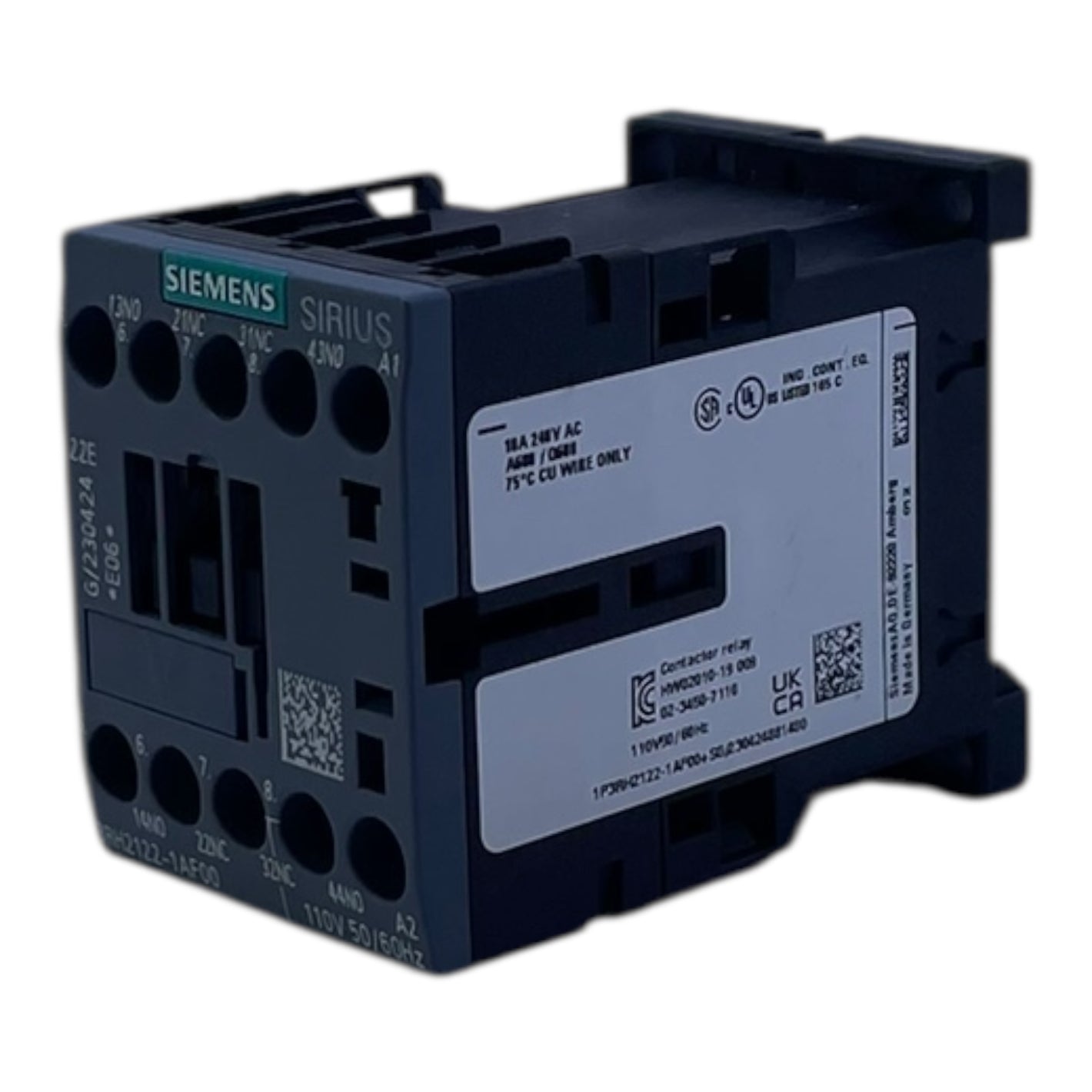 Siemens 3RH2122-1AF00 Hilfsschütz für industriellen Einsatz Hilfsschütz