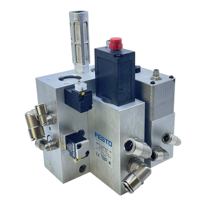 Festo Magnetventil Pneumatikventil Ventilblock MPYE-5-3/8-010-B 548895