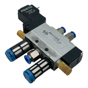 Festo Magnetventil Pneumatikventil MEH-5/2-1/8-P-B 173129 24V DC 2,5–8bar