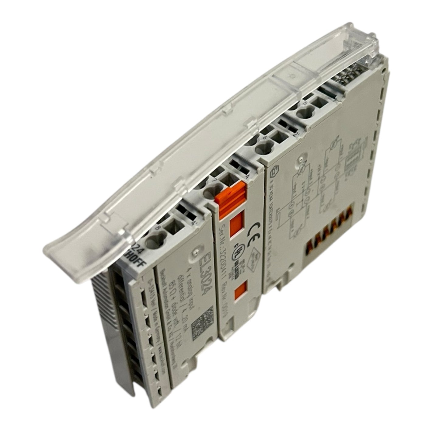 Beckhoff EtherCAT-Klemme 4-Kanal-Analog-Eingang Strom 4…20 mA EL3024 Industrie