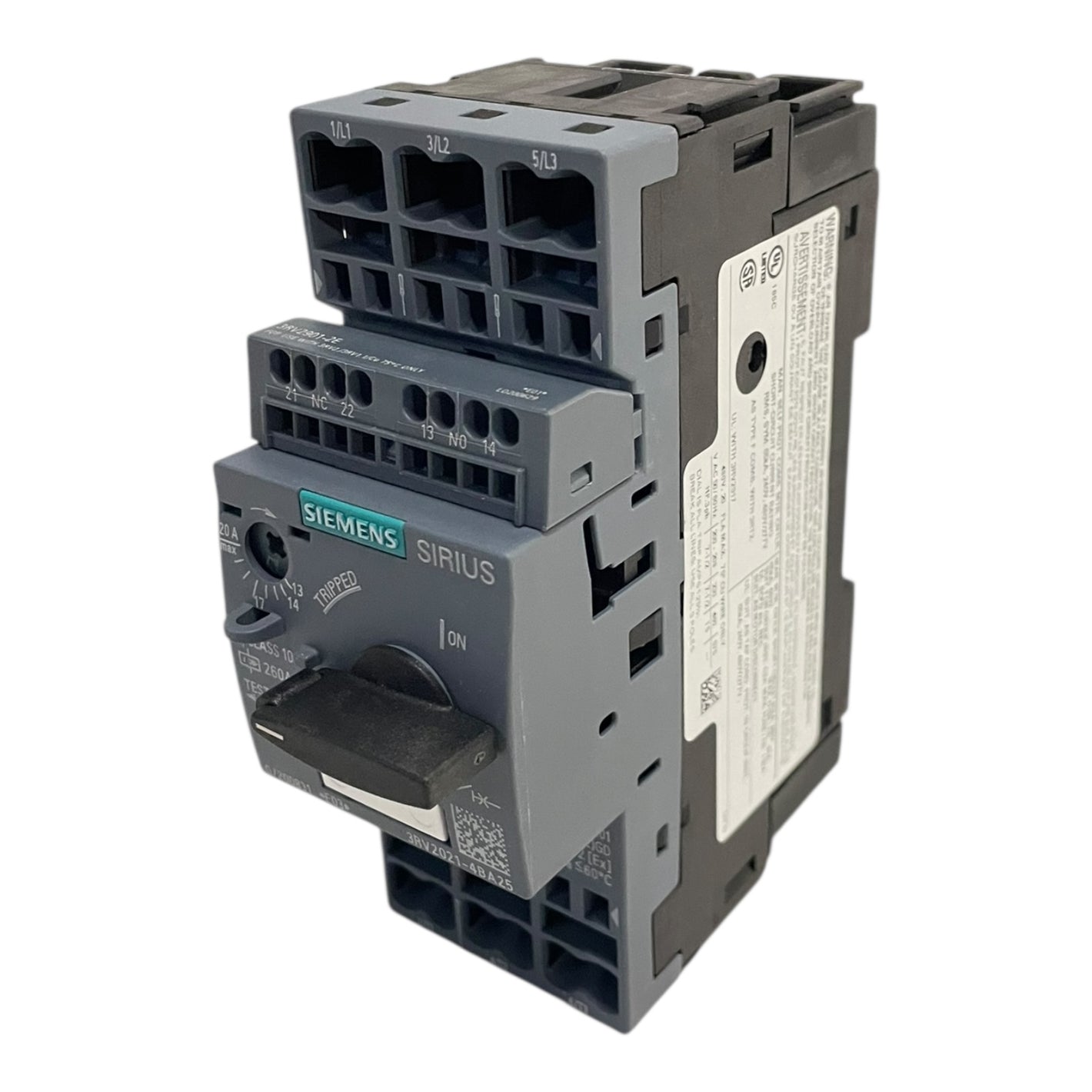Siemens SIRIUS Leistungsschalter für den Motorschutz 13...20A 3RV2021-4BA25